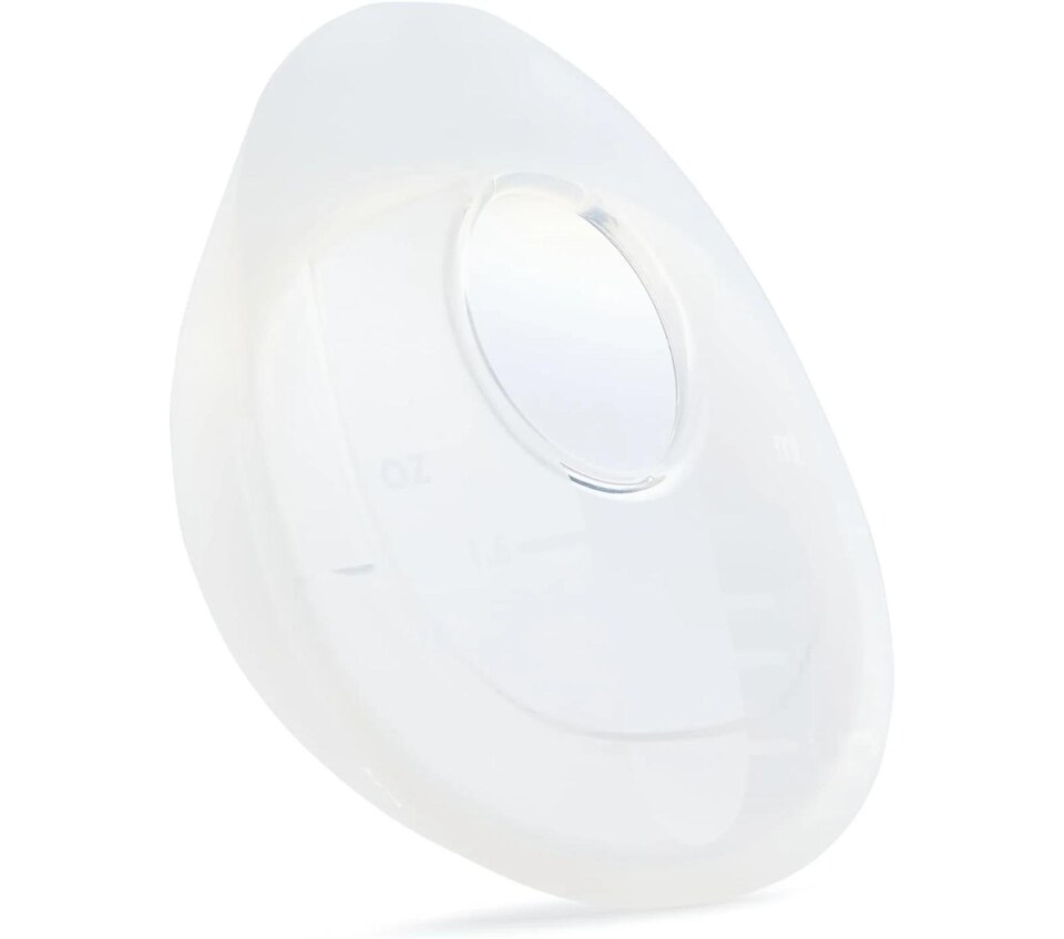 image 1 of Breast Milk Collector Silicone Nursing Pump Baby Feeding Munchkin Easy Use Ergon