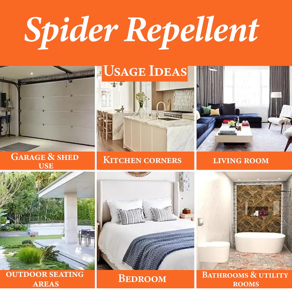 image 1 of Zero In Spider Repellent 500ml RTU Natural Mint Oil Barrier Spray for Windows Doors Spider Control Indoor Outdoor