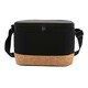image 1 of XD Collection 6L Two Tone Cooler Bag - Black - 16.4cm x 23.5cm x 16cm Black | 16.4cm x 23.5cm x 16cm