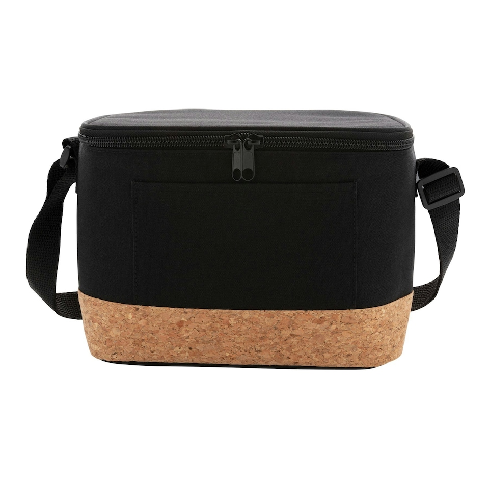 image 1 of XD Collection 6L Two Tone Cooler Bag - Black - 16.4cm x 23.5cm x 16cm Black | 16.4cm x 23.5cm x 16cm