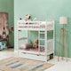 image 9 of Bunkbed Kids white 3ft single wooden bunk bed childrens bedroom furniture