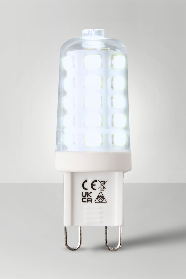 image 1 of ValueLights G9 Pack of 3 3W Dimmable Capsule Cool White Bulbs