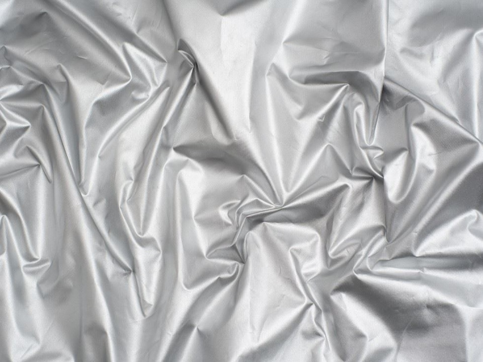 Minerva Core Range White Reflective Blackout Lining Fabric for Upholstery, 150cm / 59" Wide - per metre