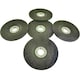 image 3 of 4 1/2" Depressed / Dished Centre Metal Grinding Disc Stainless Steel AT850_5Pk