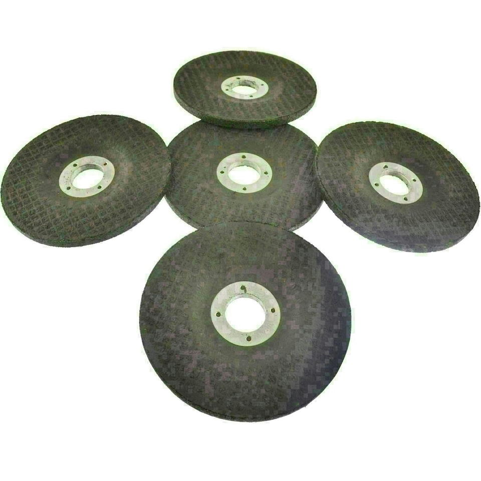 image 1 of 4 1/2" Depressed / Dished Centre Metal Grinding Disc Stainless Steel AT850_5Pk