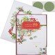image 1 of Classic Seasonal Foliage Design Boxed Christmas Card for Wife