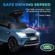 image 6 of AIYAPLAY Land Rover Licensed Kids Ride On Car, Sliding Car, Light Blue