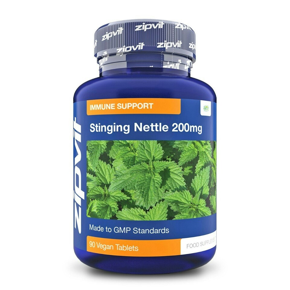 image 1 of Stinging Nettle 200mg, 90 Vegetarian Tablets. Potent Antioxidant.