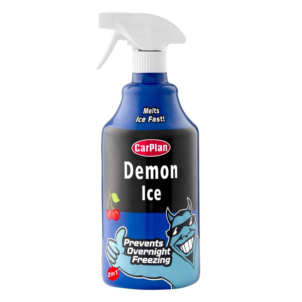 image 1 of CarPlan Demon Winter Essentials 3 Piece Kit Screenwash, De-Icer & Scraper