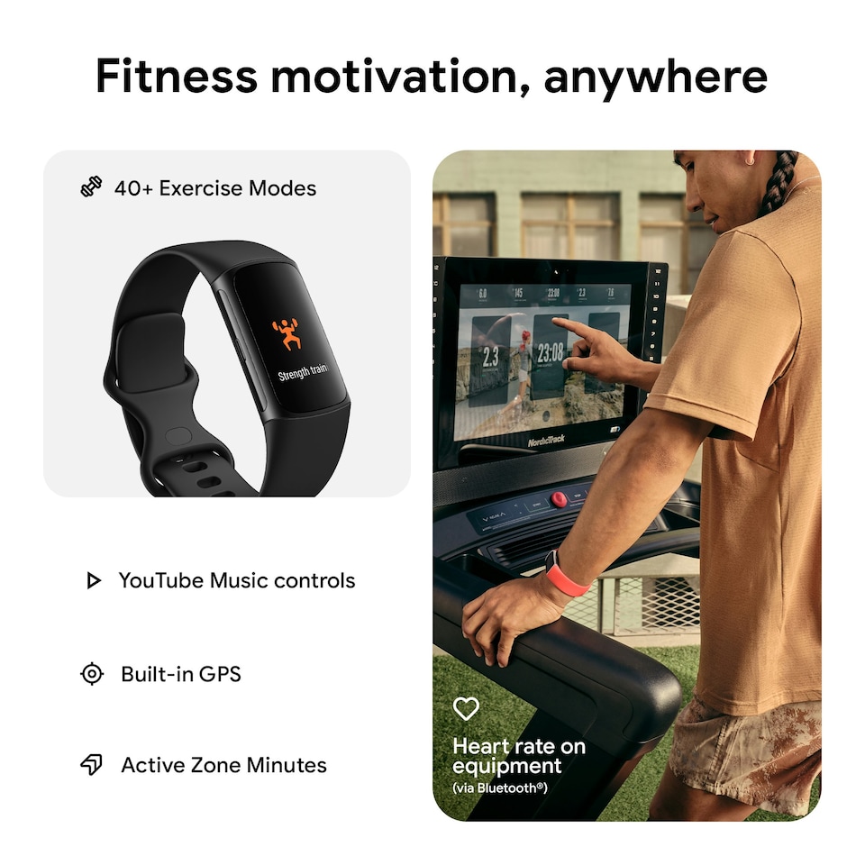image 1 of Fitbit Charge 6 - Obsidian / Black