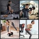 image 2 of Yaheetech 3-24KGS Adjustable Dumbbell Black