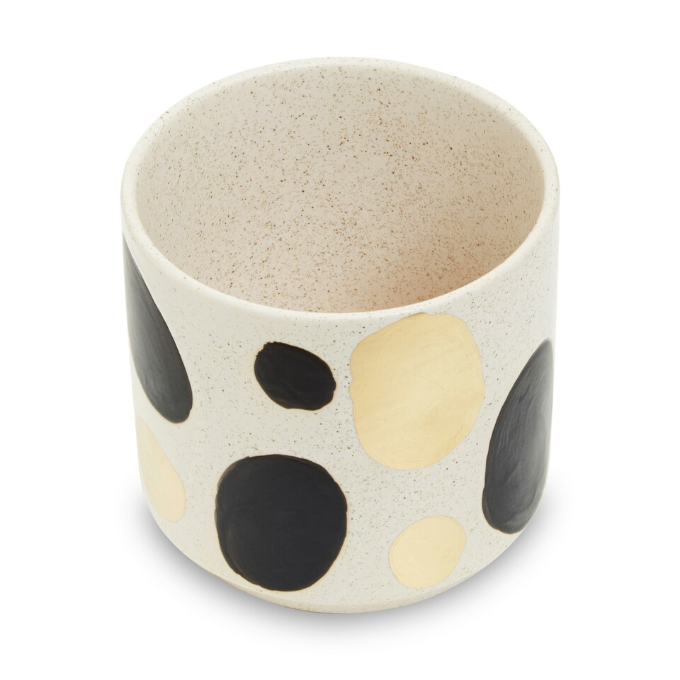 image 1 of Interiors by Premier Small Garden Pot, Ceramic Planter for Indoor Plants & Home Décor, Indoor Plants Pot, Small Indoor Flower Pot Multi