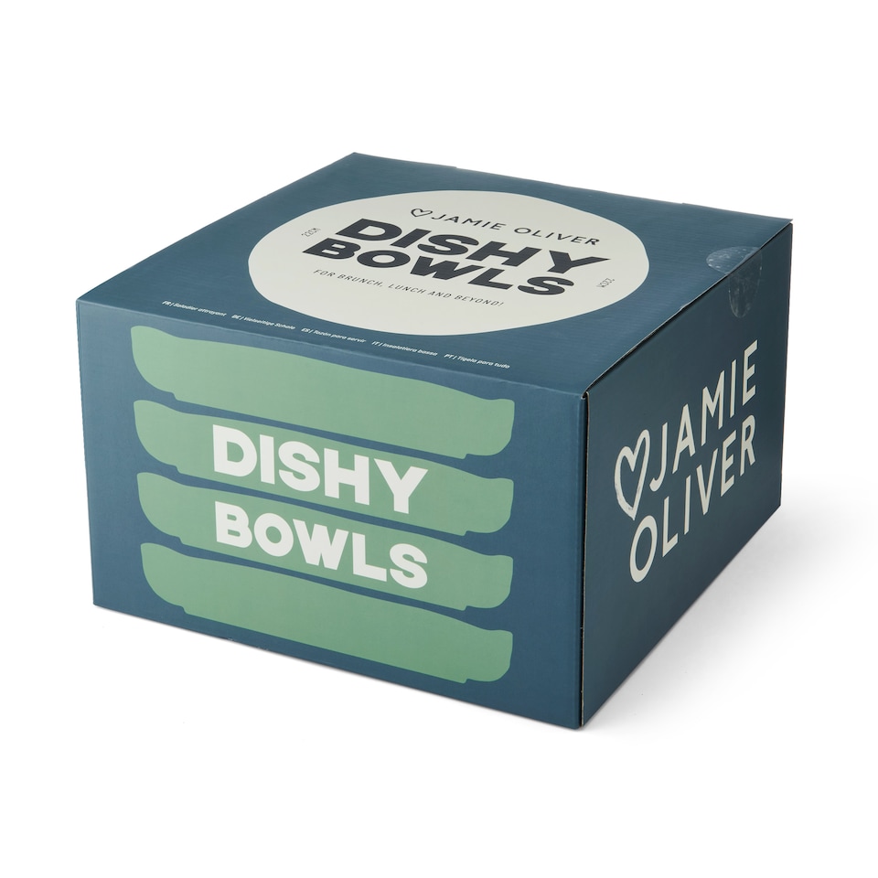 image 1 of Jamie Oliver Big Love Green Dishy Pasta Bowls Pack of 4 | Green | Green