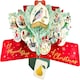 image 2 of Traditional Bauble Pop Up Christmas Card
