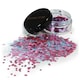 image 3 of Beautz Chunky Glitter Available in 5 Varieties 10ml pot with 5g of Cosmetic Glit, Fairy Multi