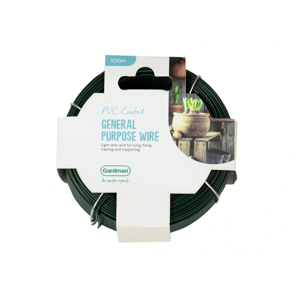 Gardman Pvc Coated Wire - Multi Colour - 1.2mm Ø x 100m (L)