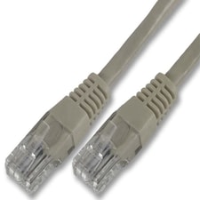 PRO SIGNAL - RJ45 Male to Male Cat6 UTP Ethernet Patch Lead, 25m Grey