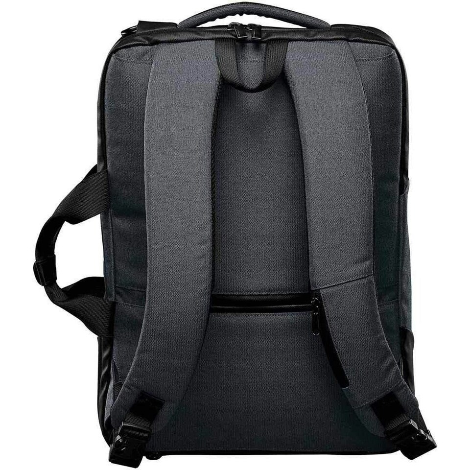 image 1 of Stormtech Adults Unisex Road Warrior Computer Bag - Graphite Grey/Black - One Size