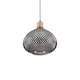 image 1 of Bergen-3 Indoor Dome Ceiling Pendant Lamp 1 Light Grey, E27