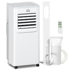 HOMCOM 5000BTU Portable Air Conditioner 4 Modes LED Display Timer Home Office