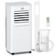 image 1 of HOMCOM 5000BTU Portable Air Conditioner 4 Modes LED Display Timer Home Office