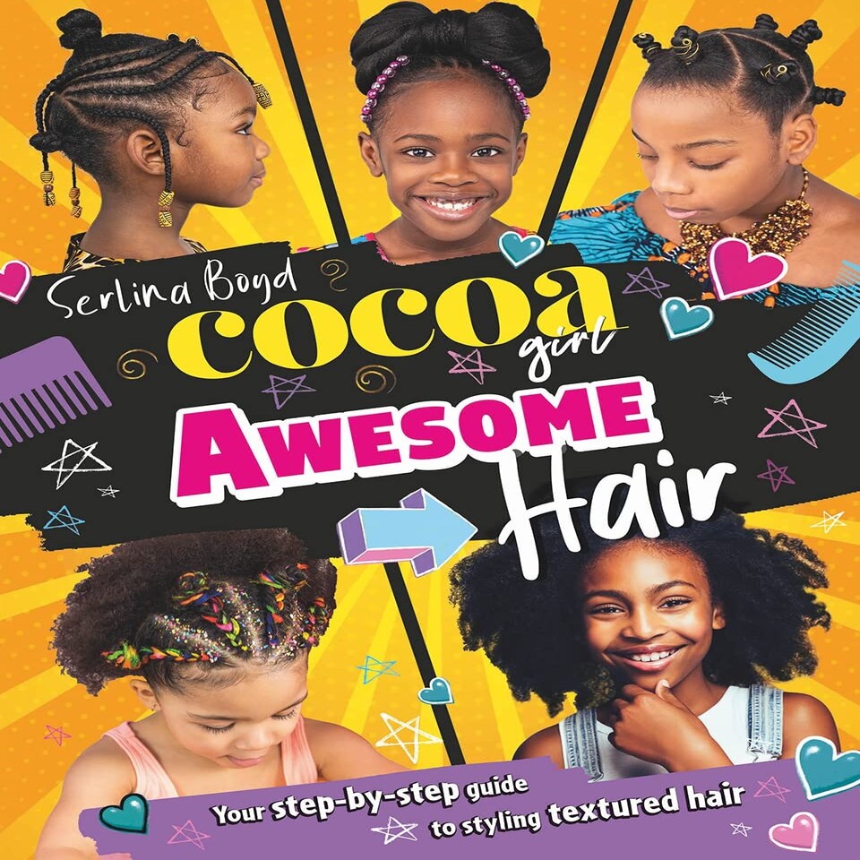 image 1 of Cocoa Girl Awesome Hair - 18D Kids Activity & Sticker - HARDCOVER - 9780755504329