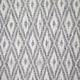image 2 of Stockholm Collection Recycled Cotton Throw in Silver (50" x 60") Grey | Grey