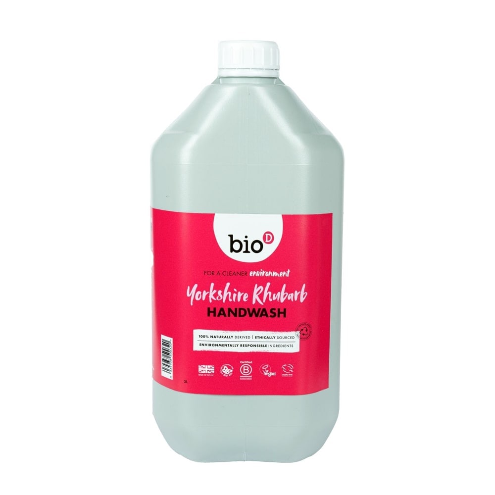 Bio-D Yorkshire Rhubarb Cleansing Hand Wash 5L