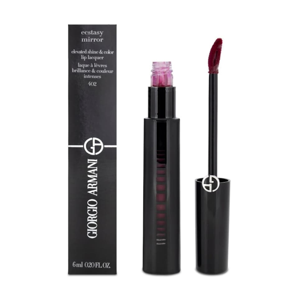 image 1 of Giorgio Armani Ecstasy Mirror Lip Lacquer Red Liquid Lipstick 402 Ecstasy N/A