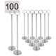 image 1 of Argon Tableware Table Numbers with 30cm Holders - 30cm - Silver - Pack of 100 | Silver | Silver