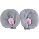 image 2 of Bristol Novelty Unisex Mouse Ear Clip Ons - Grey/Pink - One Size One Size