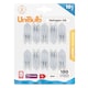 image 1 of UniBulb Halogen G9 180lm 25W 2800K (Warm White) Capsule Light Bulb For Chandeliers, Lamps, & Ovens - Pack of 10 | Clear | 10