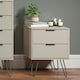 image 1 of Core Products Augusta Driftwood 2 Drawer Bedside Cabinet H57.0cm x W45.0cm x D39.5cm Cream