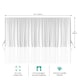 image 2 of Blackout Polyester Photography Backdrop for Studio Photo Shoot - 3x9m