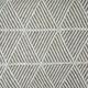 image 2 of Geo Diamond Collection Recycled Cotton Throw in Natural (50" x 60") Brown | Natural