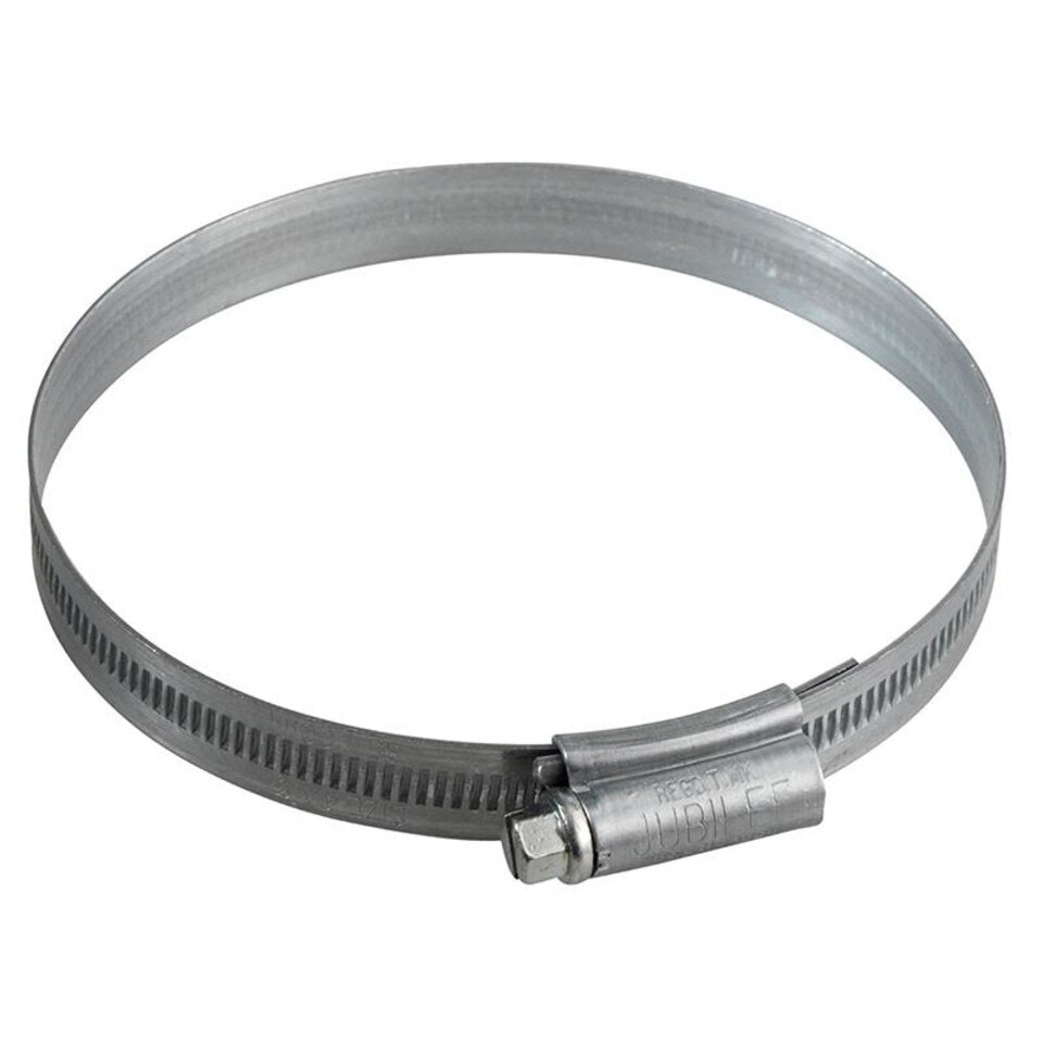 Jubilee Zinc Plated Hose Clip - Zinc Plated - 4X  85mm - 100mm 3.1/4 - 4in