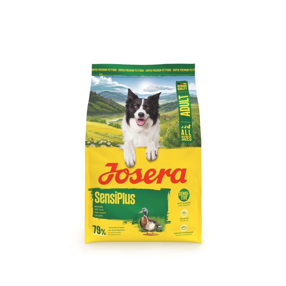 image 1 of Josera Adult SensiPlus complete dog food | Highly digestible | Moderate energy | Sensitive digestion | All sizes | Skin & Coat | Gluten-free | 3kg