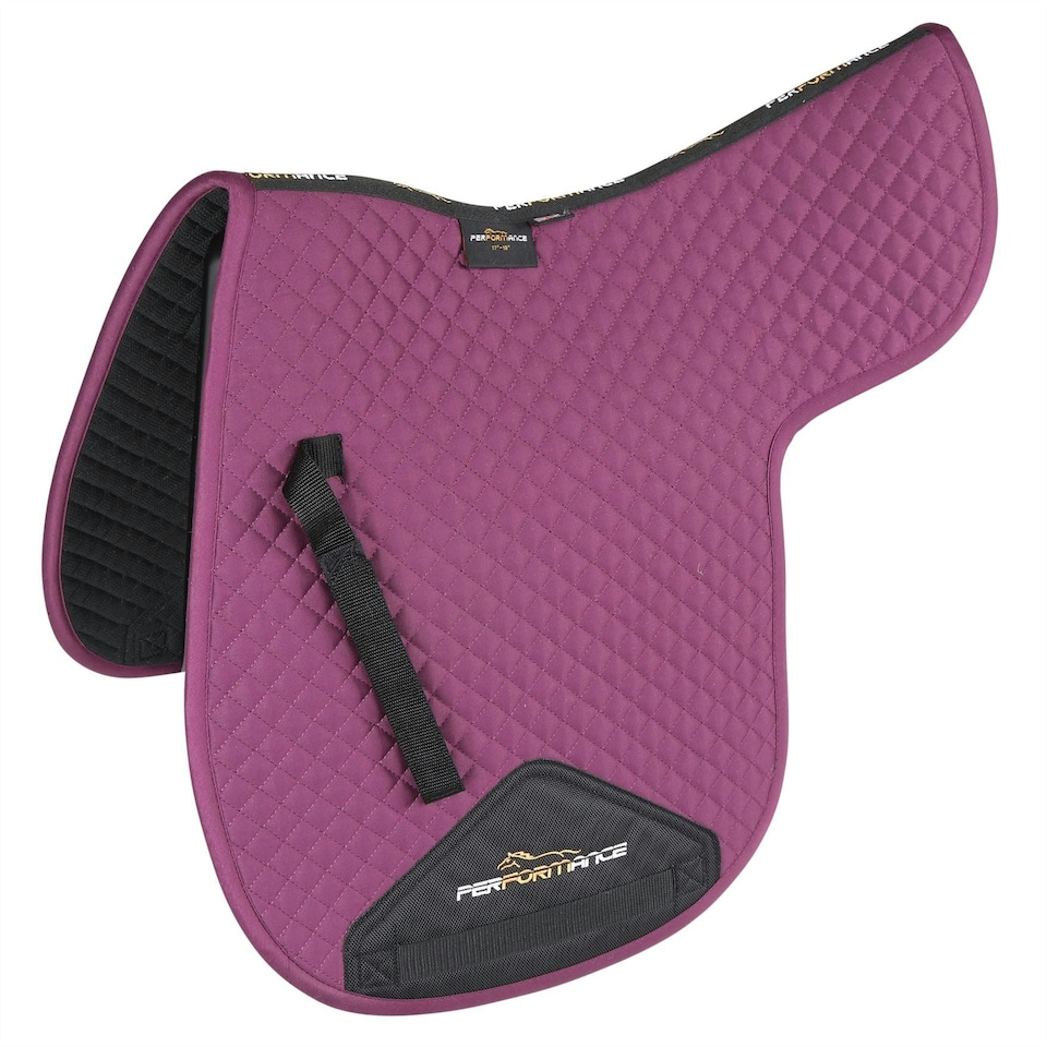 image 1 of Shires Performance Numnah Red | Size: 14 Inch
Colour: Raspberry