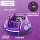 image 7 of COSTWAY 360° Swivel 12V Electric Ride On Car Kids Purple