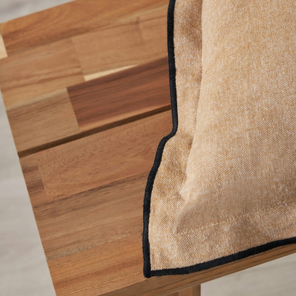 image 1 of BHS Pierre Cushion, Natural Cream | Natural