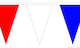 image 9 of 10M Red White and Blue Bunting Garland 20 Flags Union Jack Banner Party Decorations | Multi