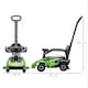 image 7 of AIYAPLAY Lamborghini 2 in 1 Baby Ride on Push Car Toddler Push Along Car, Green