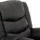 image 4 of Chester Electric Bonded Leather Automatic Recliner Heat & Massage Chair (Black)