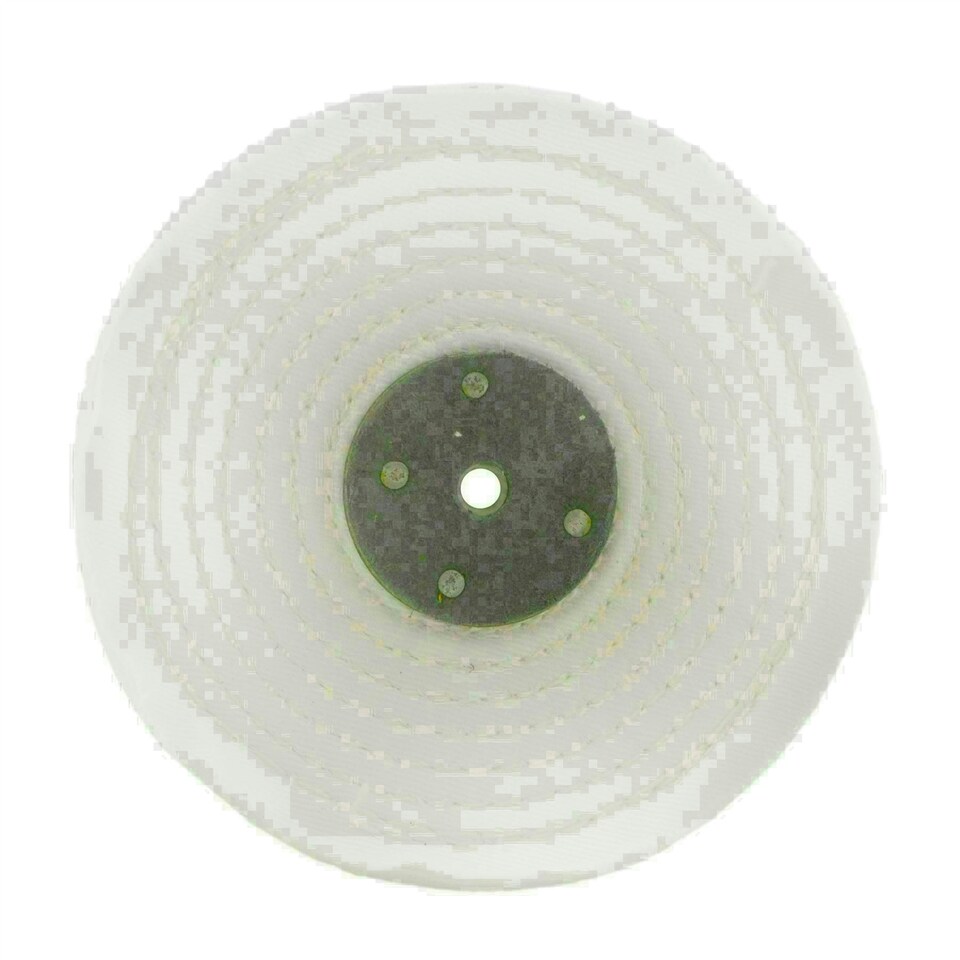 image 1 of 6" x 1" Conversion Polishing Mop Kit For 1/2 HP Grinders 3 Mops Compounds Spindle