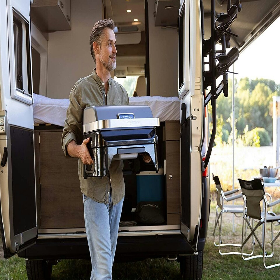 image 1 of Attitude 2go CV Barbeque Plancha Grey
