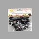 image 7 of 90th Confetti Black & Silver 14G 2PK