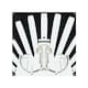 image 1 of Art Deco Skyscraper In Black & White Splash Back | White