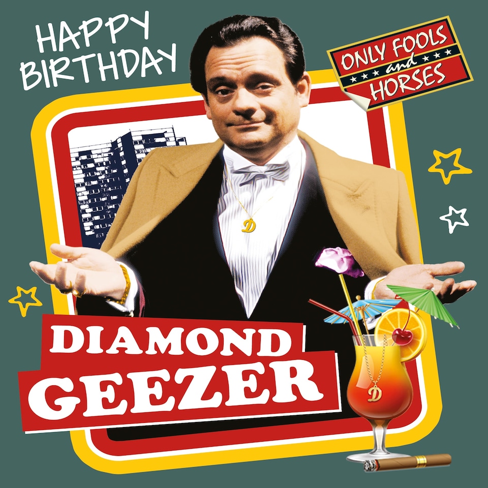 image 1 of Only Fools and Horses Birthday Card