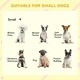 image 3 of PawHut Wooden Dog Kennel for Outside 97L x 72W x 65Hcm, Grey