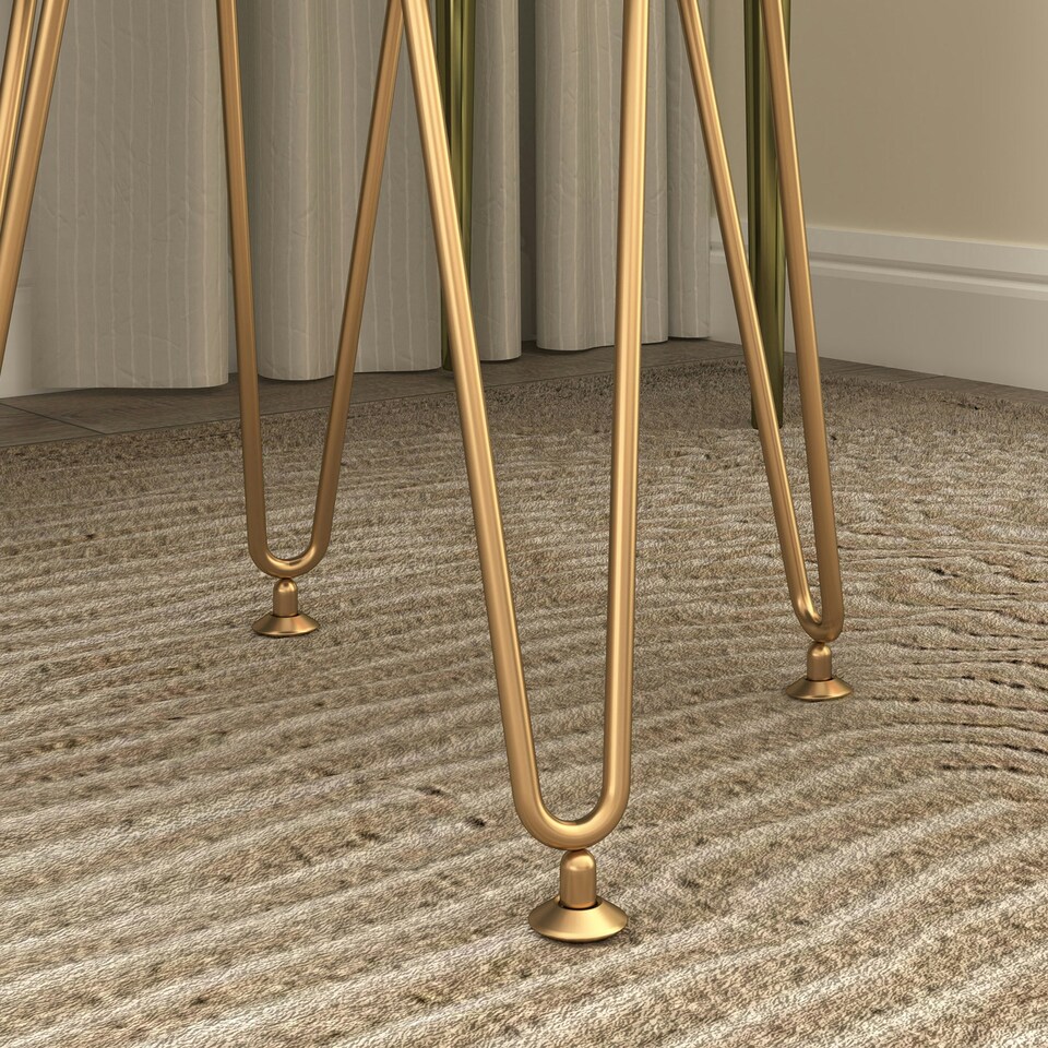 image 1 of HOMCOM 5L Velvet Footstool with Removable Lid for Bedroom, Green